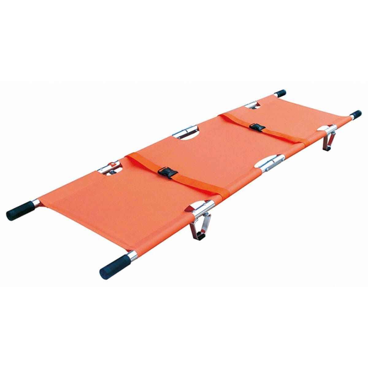 Imported aluminum folding stretcher - Zain Surgicals