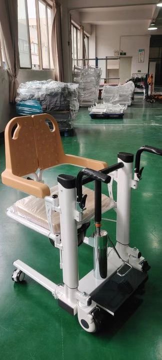 Aluminum hydraulic patient transfer chair - Zain Surgicals