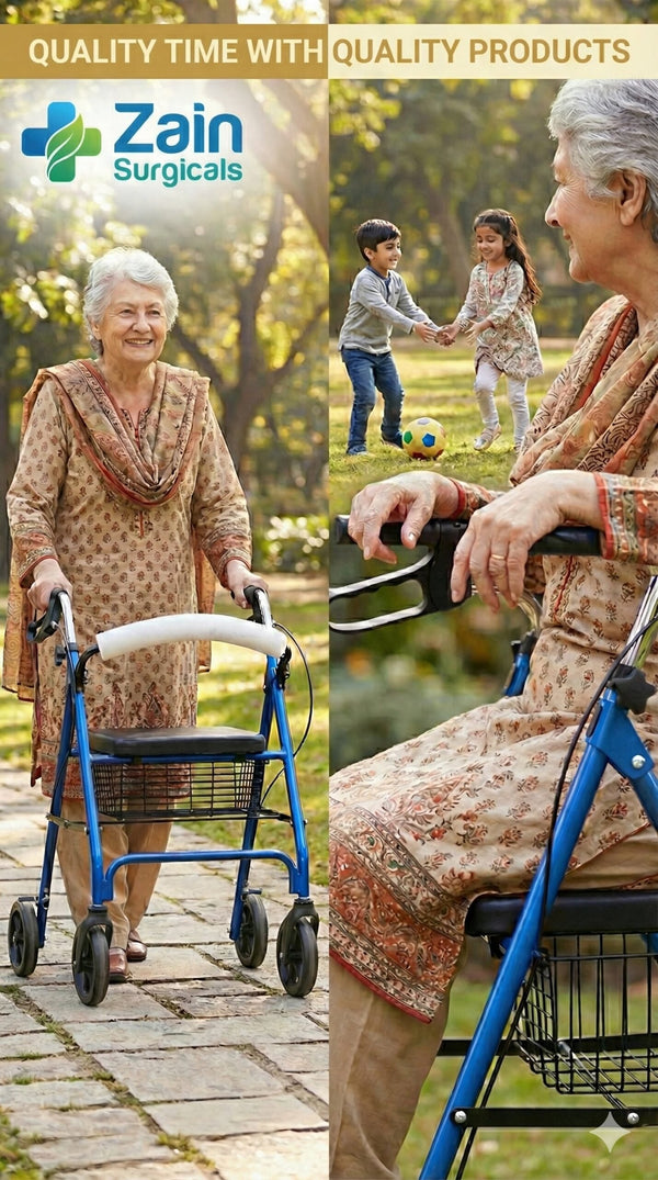 Premium Mobility Rollator by Zain Surgicals Ã¢â‚¬â€œ Give the Gift of Independence
