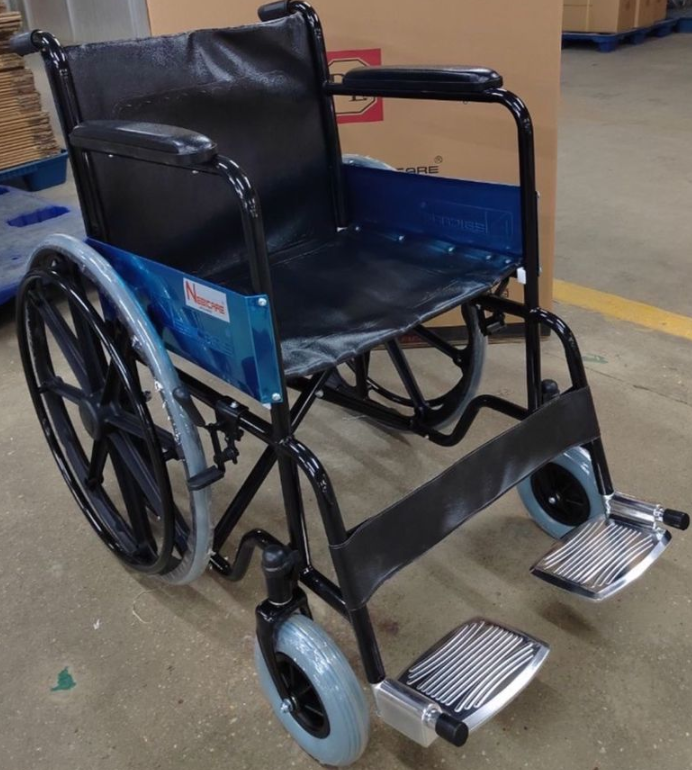 Heavy-duty Hajj travel wheelchair - Zain Surgicals