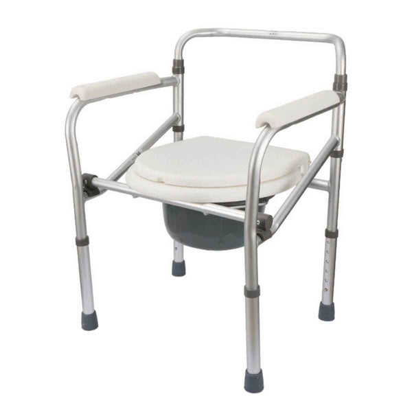 Order folding almunium commode chair