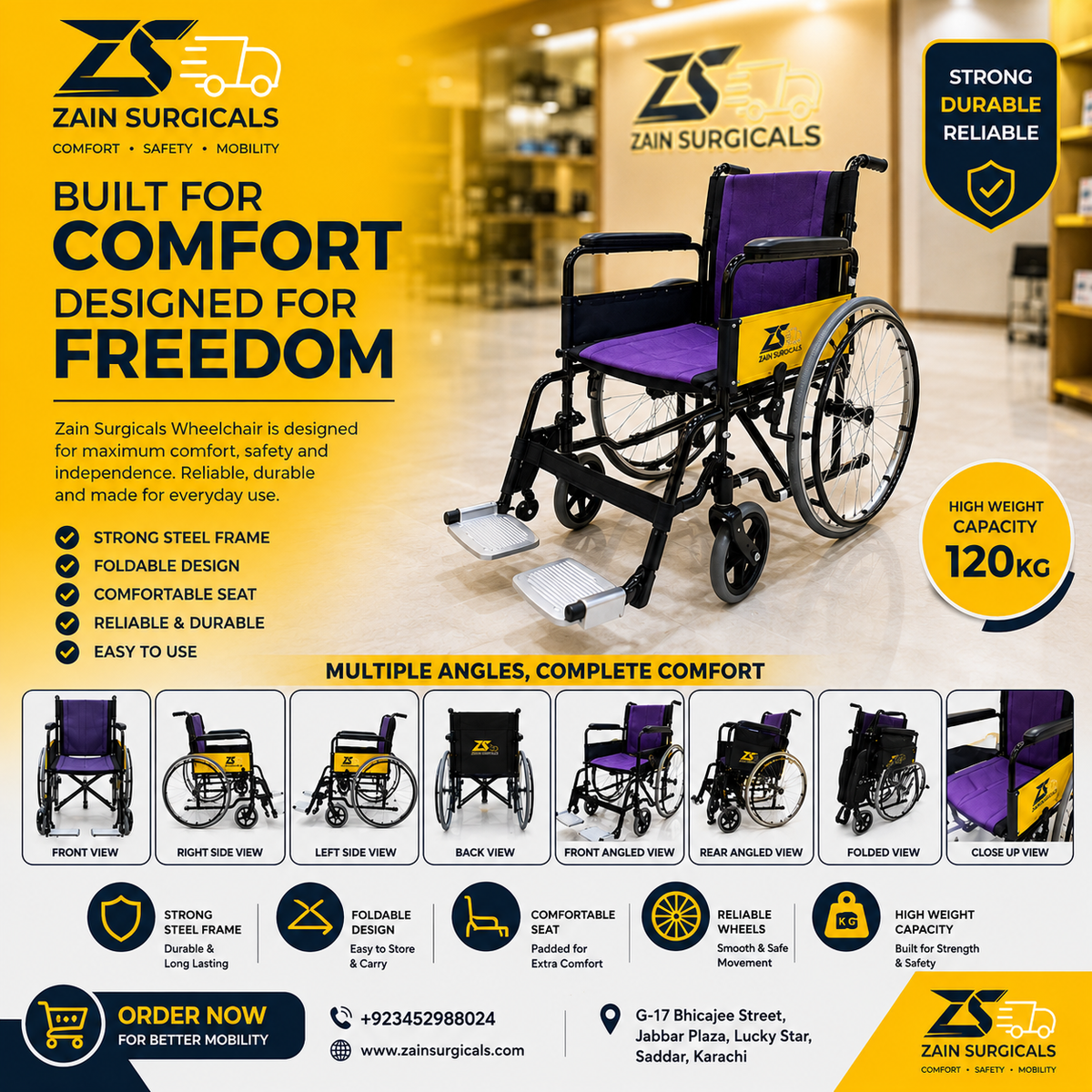 Wheelchair Shop in Karachi