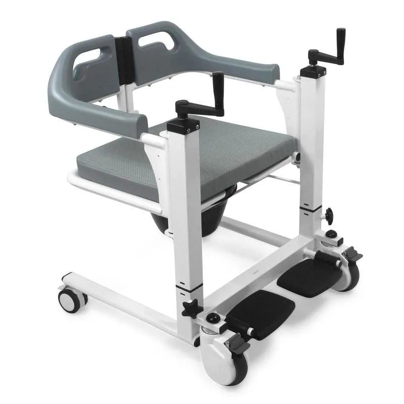 Patient lift and transfer wheelchair for bedridden patients - Zain Surgicals