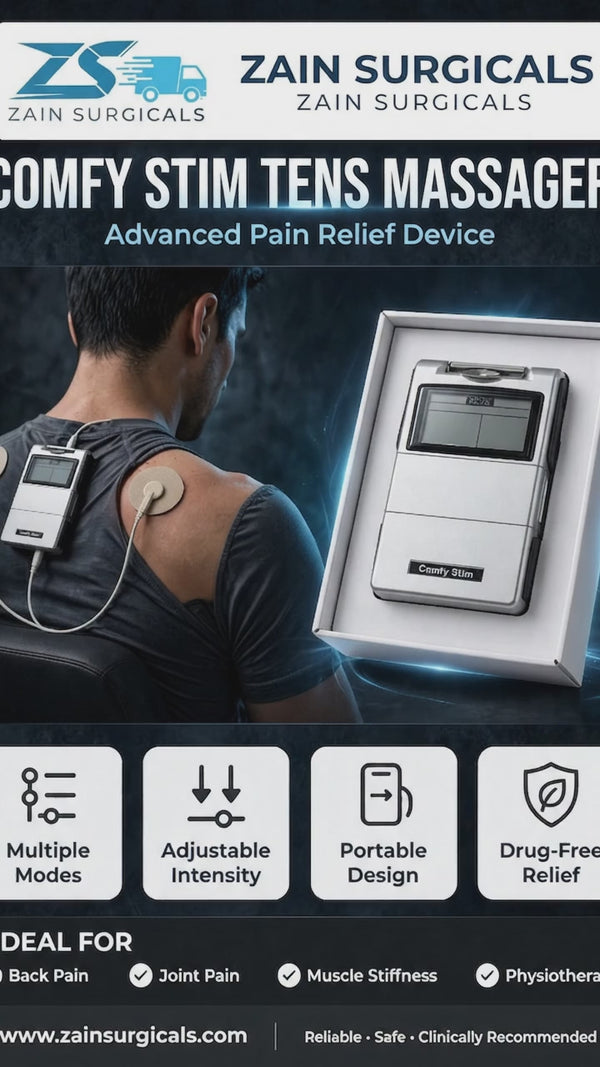 Comfy Stim TENS massager for pain relief - Zain Surgicals
