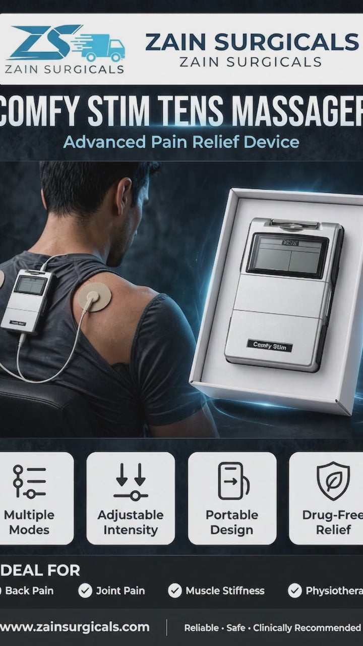 Comfy Stim TENS massager for pain relief - Zain Surgicals
