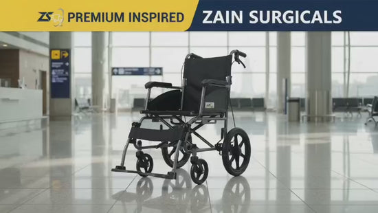 Smart lightweight travel wheelchair - Zain Surgicals