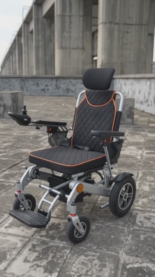 Premium Auto Reclining Electric Wheelchair product video