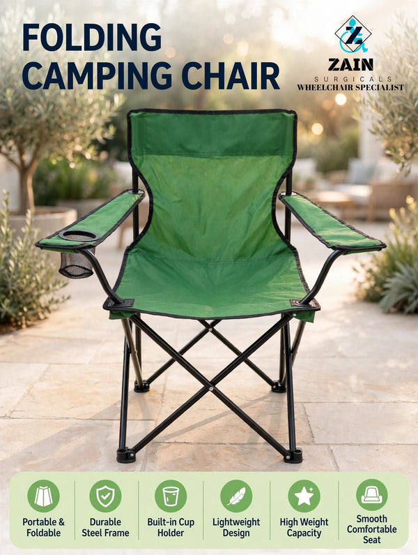 Folding camping chair - Zain Surgicals
