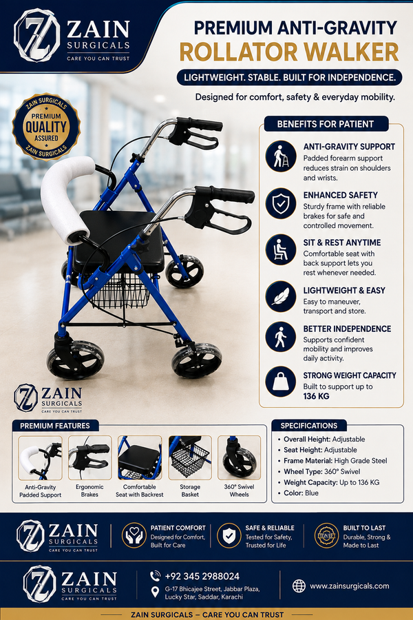 Premium Mobility Rollator