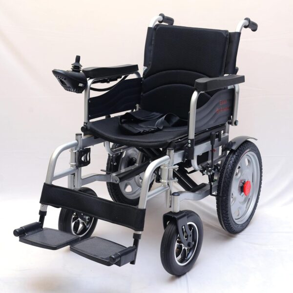 Electric Wheelchair with Battery, 15-20 km per charge, Durable & Long Lasting, Weight Bearing Capacity -150kg