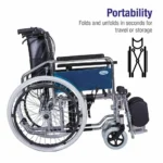 vms careline foldable recliner commode wheelchair reclaim product images orvebnkuacn p